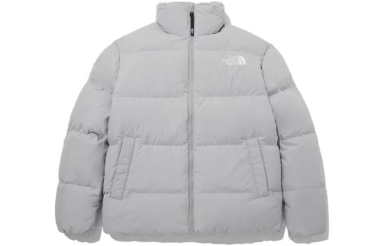 TNF Lofty Down Jacket V2 Unisex Solid Gray Goose Down Coat NJ1DP84C