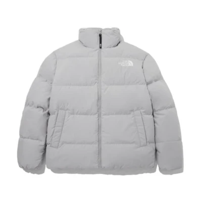 TNF Lofty Down Jacket V2 Unisex Solid Gray Goose Down Coat NJ1DP84C