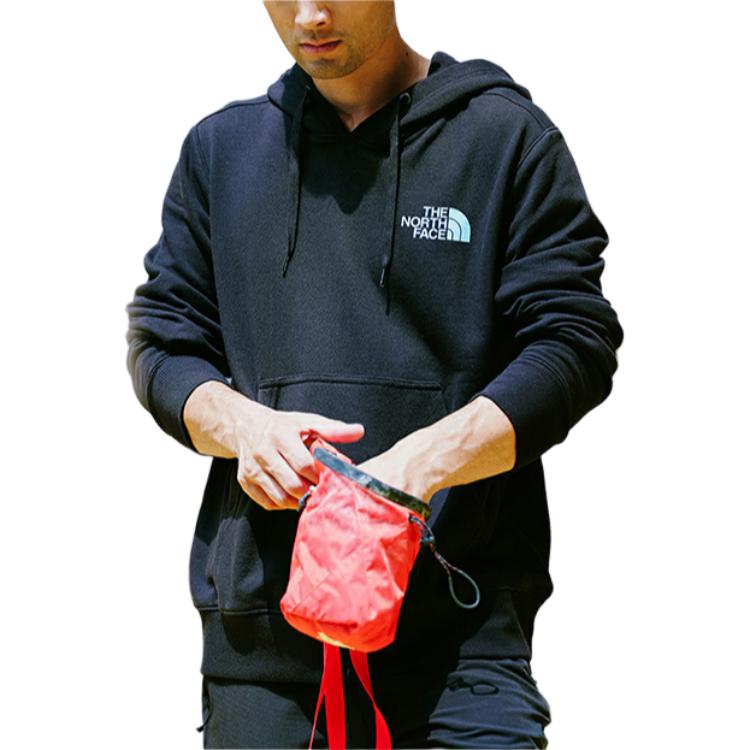 TNF Logo Back Print Hoodie Black Unisex NF0A4NE1-S46