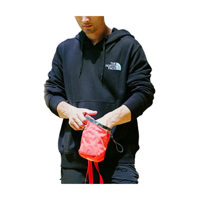 TNF Logo Back Print Hoodie Black Unisex NF0A4NE1-S46