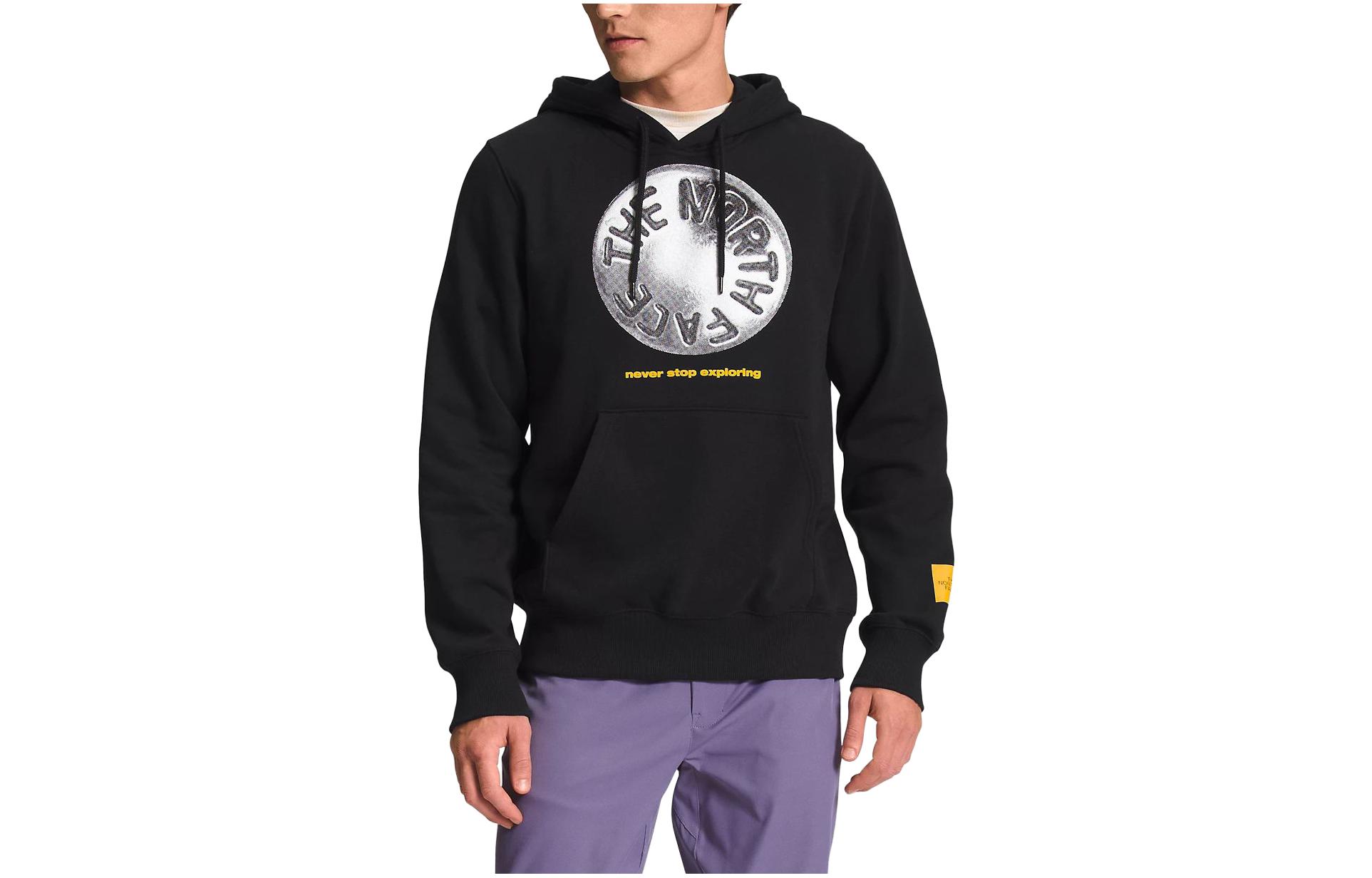 TNF Logo Black Hoodie Long Sleeve Pullover NF0A8121-KY4