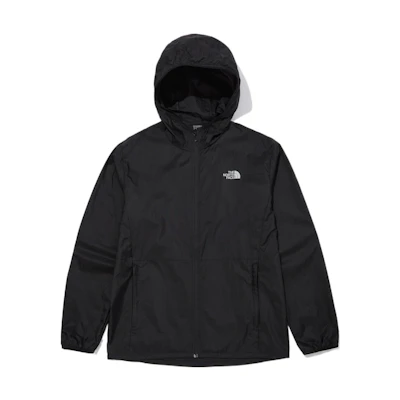 TNF Logo Black Zip-Up Hoodie Jacket Unisex Fall Collection NJ3LN03A