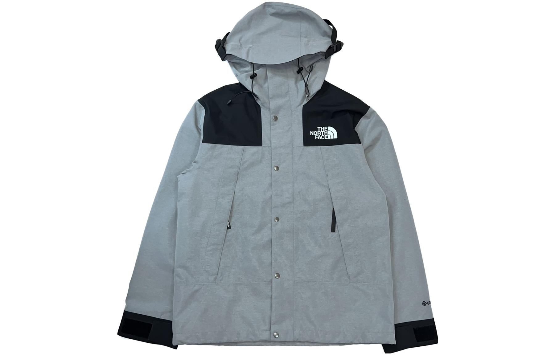 The North Face Logo Block Hoodie Zip-Up Jacket Unisex Grey NI2GN05A