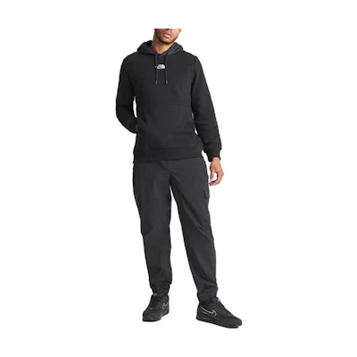 TNF Logo Casual Pullover Hoodie - Black NF0A83GE-001