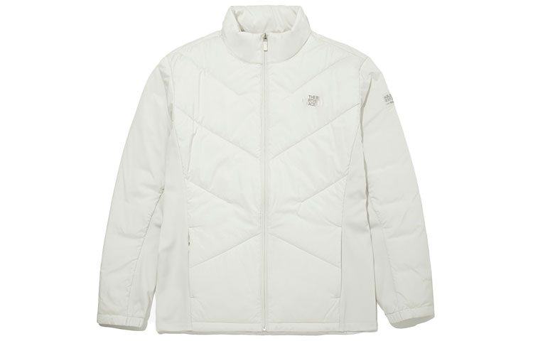 TNF Logo Casual Solid White Jacket NJ3NM50K