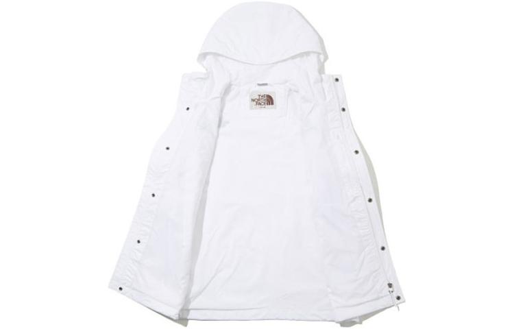 TNF Logo Colorblock Hoodie Jacket White Unisex NJ4HK50K 圖 4