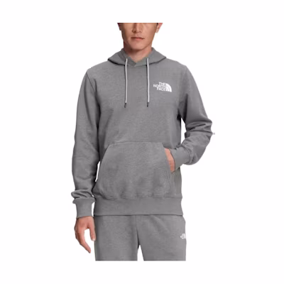 TNF Logo Crewneck Long-Sleeve Sweatshirt Grey NF0A7ZWH-9J6