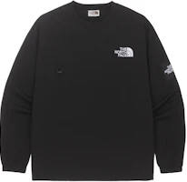 The North Face Logo Crewneck Pullover Sweatshirt Unisex Black NM5MQ52J The North Face Logo Crewneck Pullover Sweatshirt Unisex Black NM5MQ52J