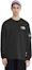Shop The North Face 男女黑色Logo圓領套頭衫 NM5MQ52J