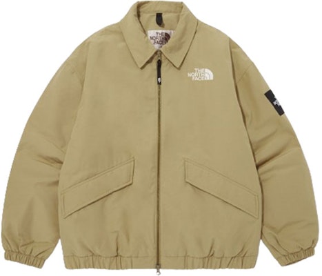 The North Face Jaket Santai Khaki Bordir Logo Unisex. NJ3NP61K Order The North Face Jaket Santai Khaki Bordir Logo Unisex. NJ3NP61K