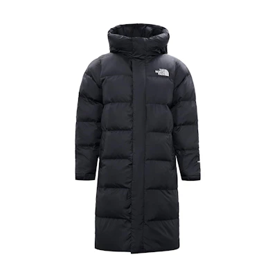 TNF Logo Embroidered Down Hooded Jacket Unisex Casual Zip-Up NC1DN73A
