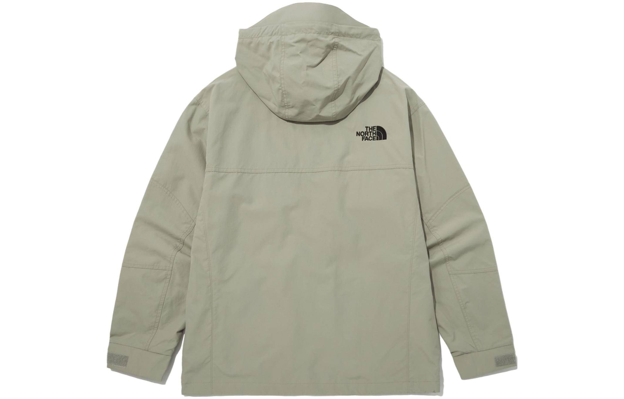 TNF Logo Embroidered Insulated Utility Jacket Light Green Unisex NJ3BP04B 圖 3
