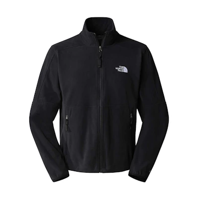 TNF Logo Embroidered Stand Collar Zip Jacket Black NF0A7ZXW-JK3