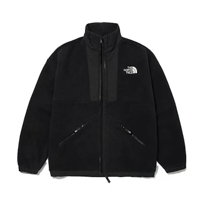 TNF Logo Embroidered Warm Jacket Black Unisex NJ5JM52J