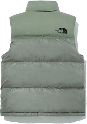 THE NORTH FACE 刺繡 Logo 防風可拆帽背心 卡其綠 男女通用 NV3NP55B Lookbook THE NORTH FACE 刺繡 Logo 防風可拆帽背心 卡其綠 男女通用 NV3NP55B