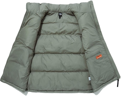 THE NORTH FACE 刺繡 Logo 防風可拆帽背心 卡其綠 男女通用 NV3NP55B Shop THE NORTH FACE 刺繡 Logo 防風可拆帽背心 卡其綠 男女通用 NV3NP55B