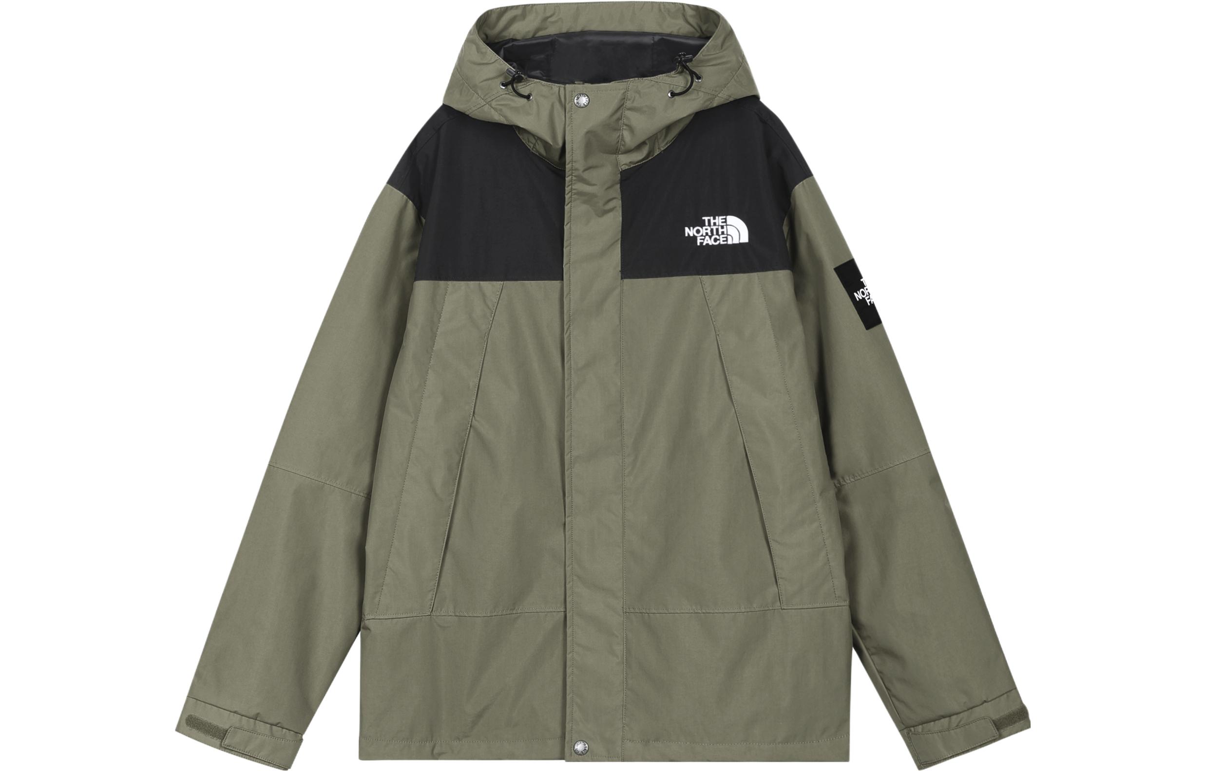 TNF Logo Embroidered Zip Hoodie Jacket - Army Green NI3BN57K 圖 2