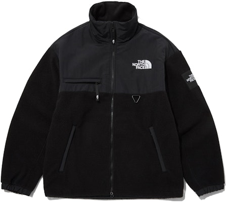 The North Face Jaket Fleece Logo Hitam Unisex, Ritsleting Desain Kerah Tegak. NJ4FP52J Buy The North Face Jaket Fleece Logo Hitam Unisex, Ritsleting Desain Kerah Tegak. NJ4FP52J