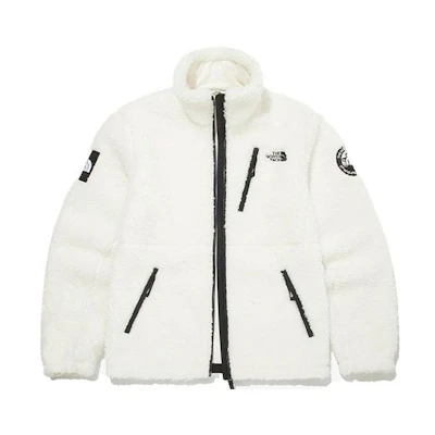 TNF Logo Fleece Jacket Winter Unisex Off-White NJ4FM50J