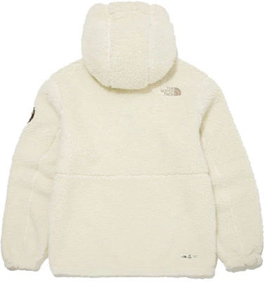 The North Face Logo Fleece Hoodie Beige Unisex Poket Pelbagai Fit Santai NJ4FM57A Lookbook The North Face Logo Fleece Hoodie Beige Unisex Poket Pelbagai Fit Santai NJ4FM57A