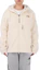 Purchase The North Face Logo Fleece Hoodie Beige Unisex Poket Pelbagai Fit Santai NJ4FM57A