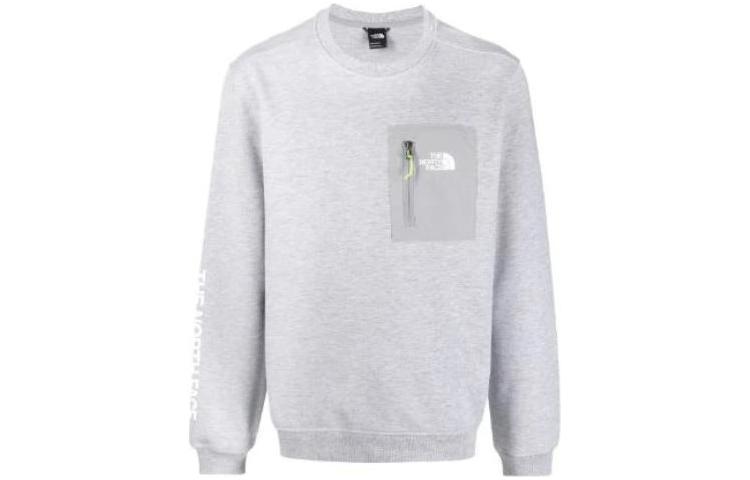 TNF Logo FW22 Grey Pullover Crewneck Sweatshirt Men NF0A5316VPF1VPFI