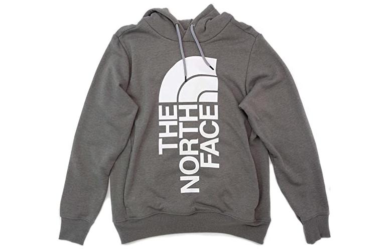 TNF Logo Graphic Hoodie in Gray NF0A4M4H-BH7