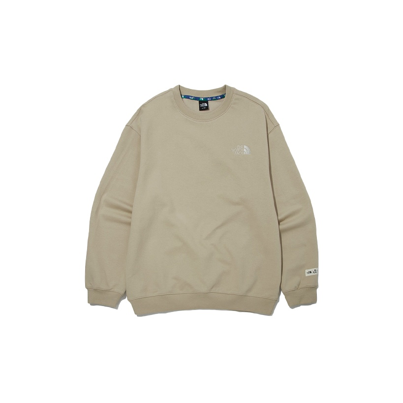 TNF Logo Graphic Unisex Sweatshirt Khaki NM5MM60B