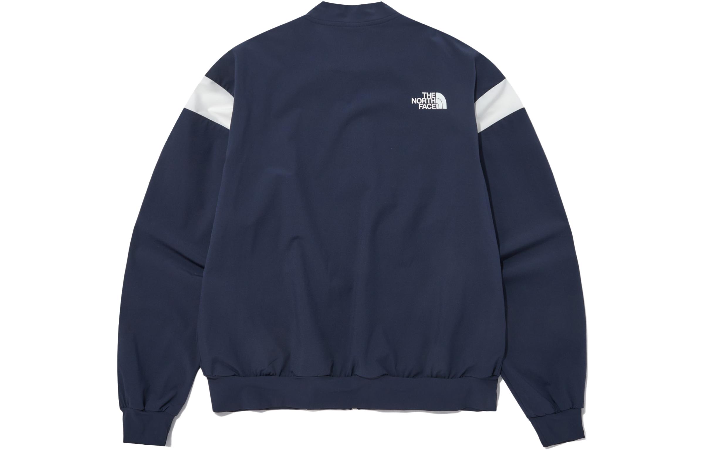 TNF Logo Graphic Zip Jacket Unisex - Navy Blue NJ3BP11K 圖 3