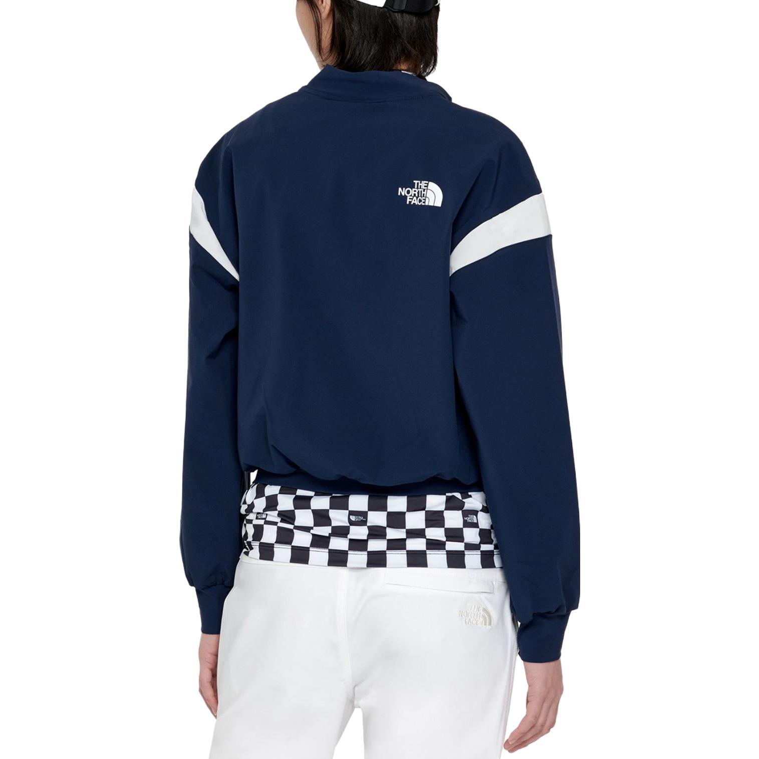 TNF Logo Graphic Zip Jacket Unisex - Navy Blue NJ3BP11K 圖 5