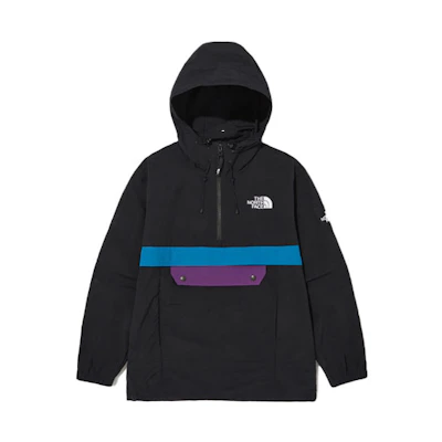 TNF Logo Half-Zip Hoodie Jacket Black (Unisex) NA3BN01J