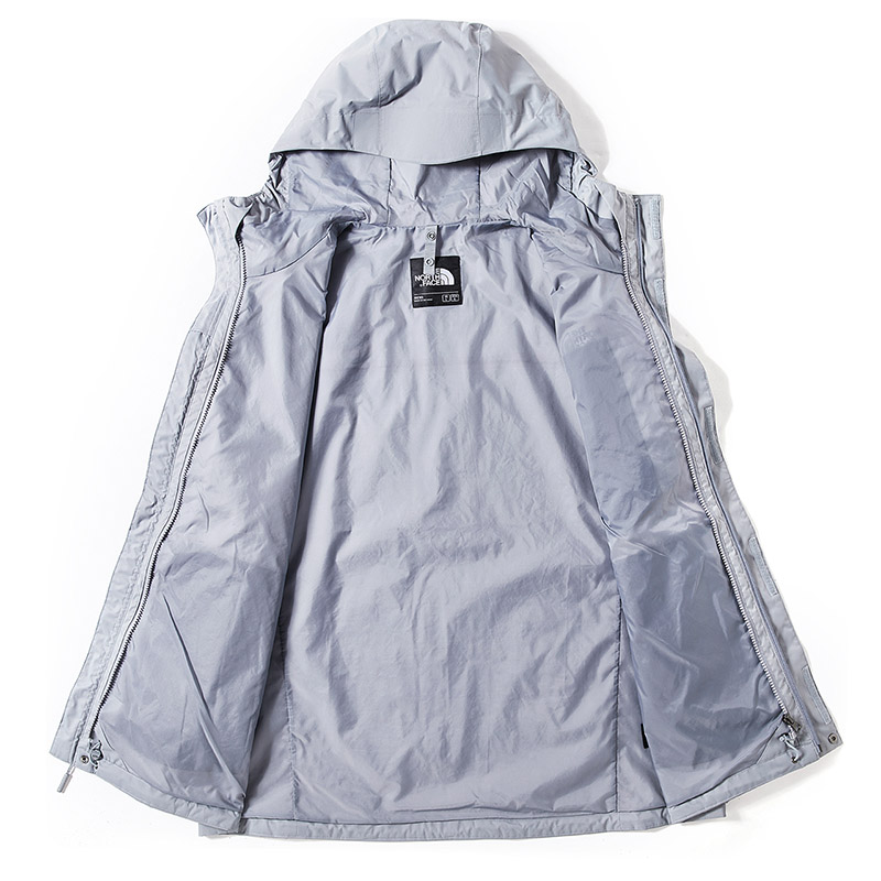 TNF Logo Hooded Waterproof Breathable Jacket - Gray NF0A3L8O-FNU