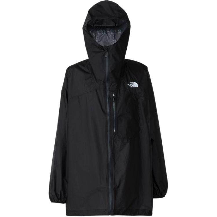 TNF Logo Hooded Zip-Up Loose-Fit Jacket Unisex Black NP12311-K 圖 2
