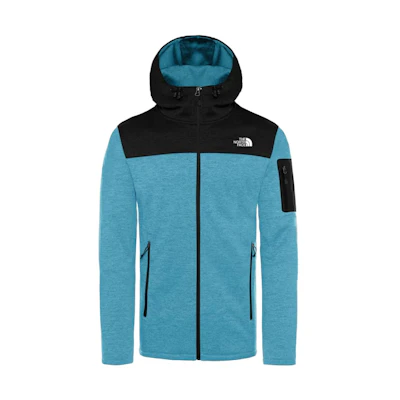 TNF Logo Hoodie Jacket Blue Nf0a3rxshoj