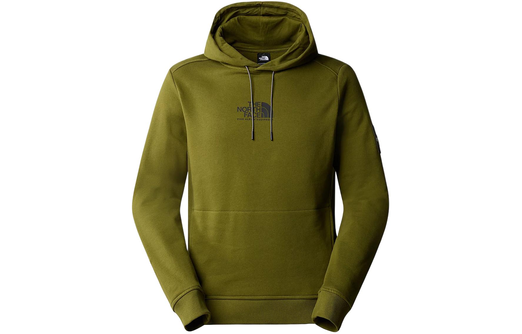 TNF Logo Hoodie Olive Green Unisex NF0A87F7-PIB