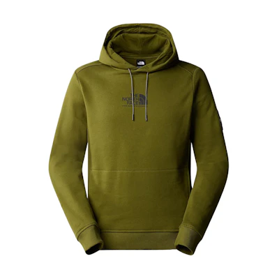TNF Logo Hoodie Olive Green Unisex NF0A87F7-PIB