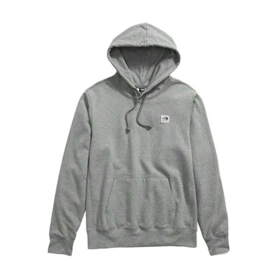 TNF Logo Hoodie Pullover Long Sleeve - Gray NF0A7UNU-GAZ