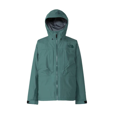 TNF Logo Hoodie Zip-Up Jacket in Wild Duck Green NP12403-MG