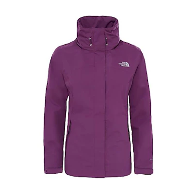 TNF Logo Long Sleeve Hooded Jacket Dark Purple NF00A3X6JIF