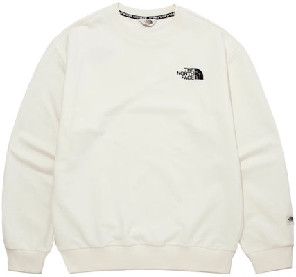 The North Face Logo Patch Crewneck Sweatshirt Cream Unisex Pria Wanita. NM5MM50L Buy The North Face Logo Patch Crewneck Sweatshirt Cream Unisex Pria Wanita. NM5MM50L