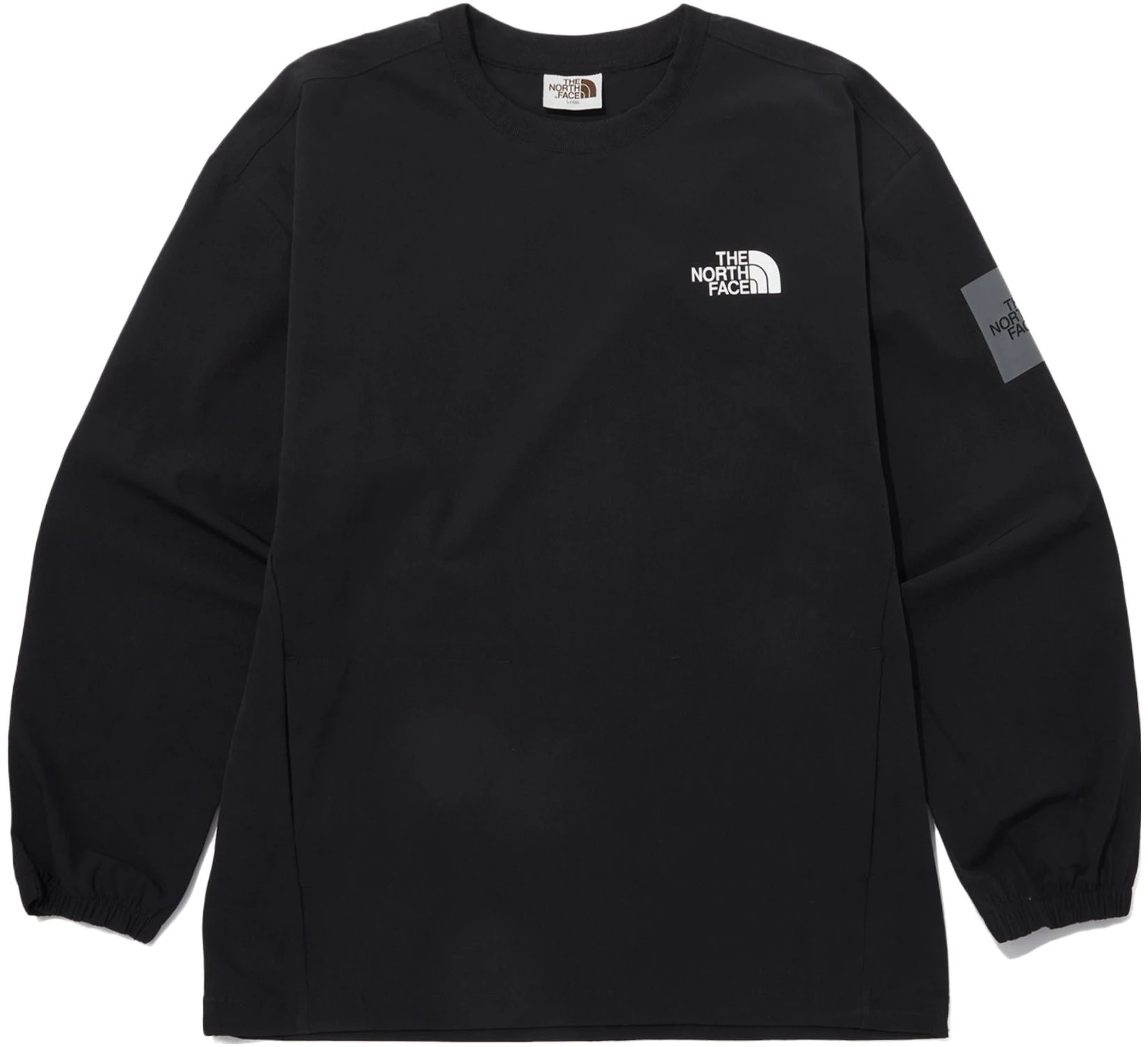 the-north-face-logo-patch-crewneck-sweatshirt-unisex-black-long-sleeve-nm-5-mp-05-j