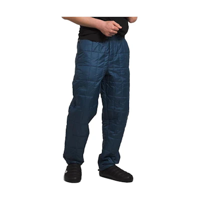TNF Logo Patch Relaxed Straight Pants Dark Blue NF0A84HL-HDC
