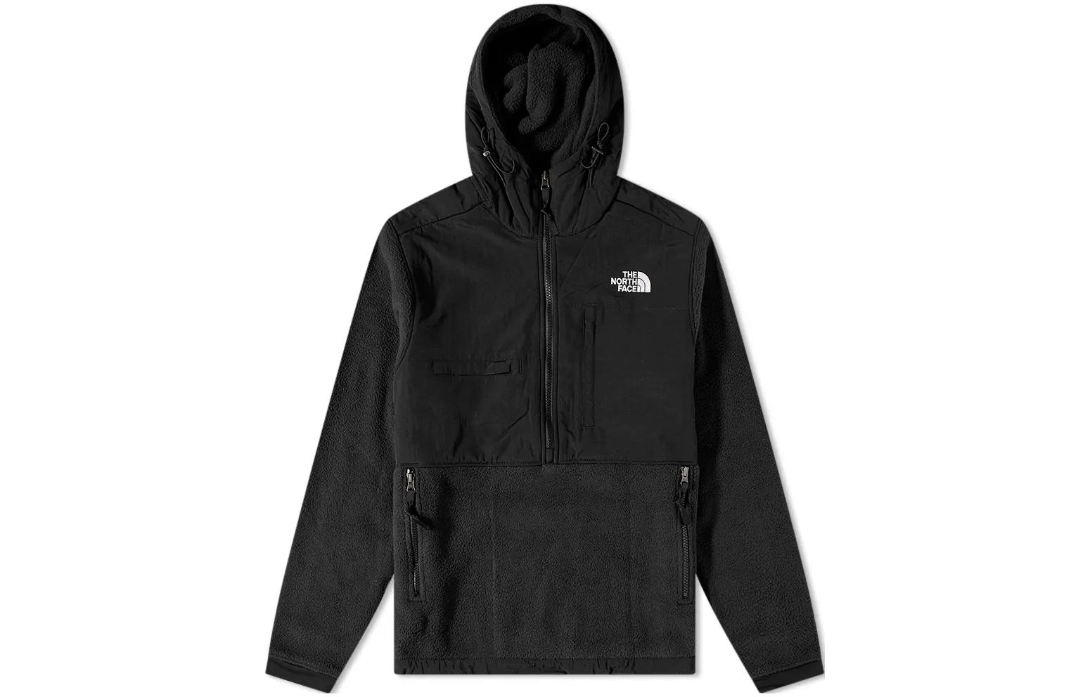 TNF Logo Patchwork Colorblock Jacket Black NF0A4QYN-JK3