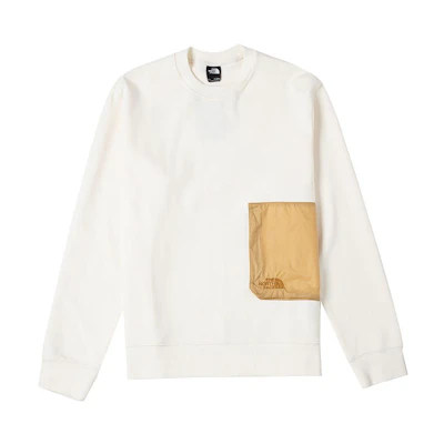 TNF Logo Patchwork Pullover Sweatshirt Men’s Off-White NF0A7QT2-N3N