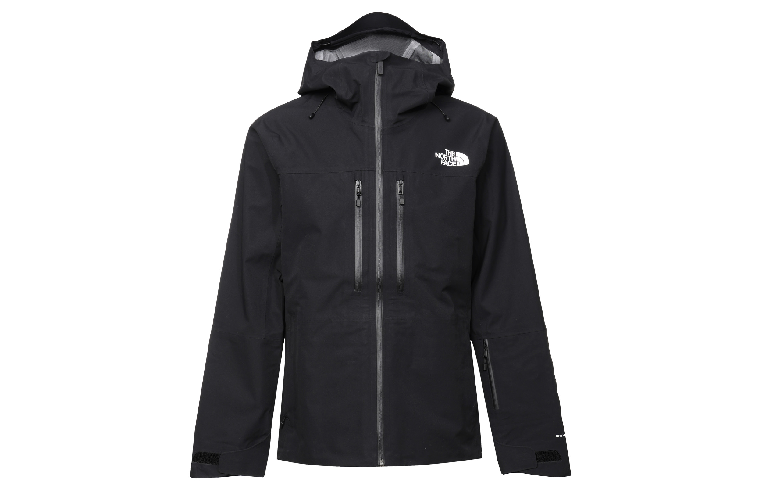 The North Face Logo Print Black Hooded Jacket NF0A7V8B-JK3