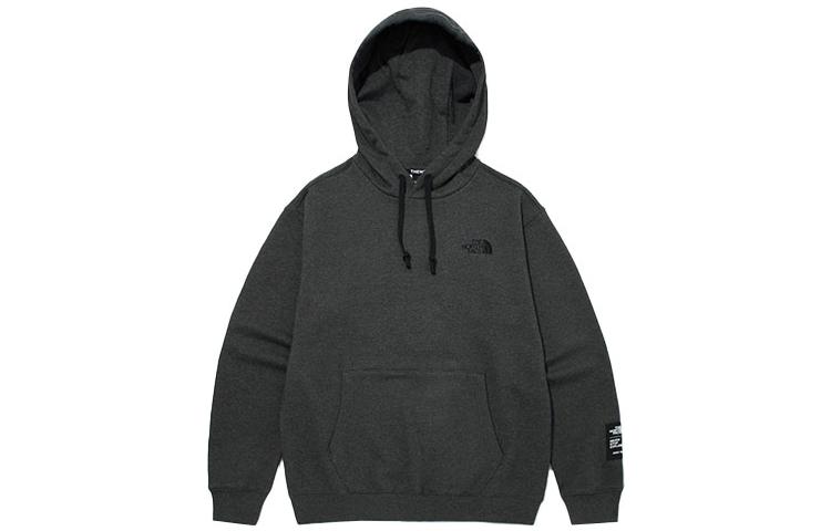 TNF Logo Print Black Hoodie Unisex NM5PM52C