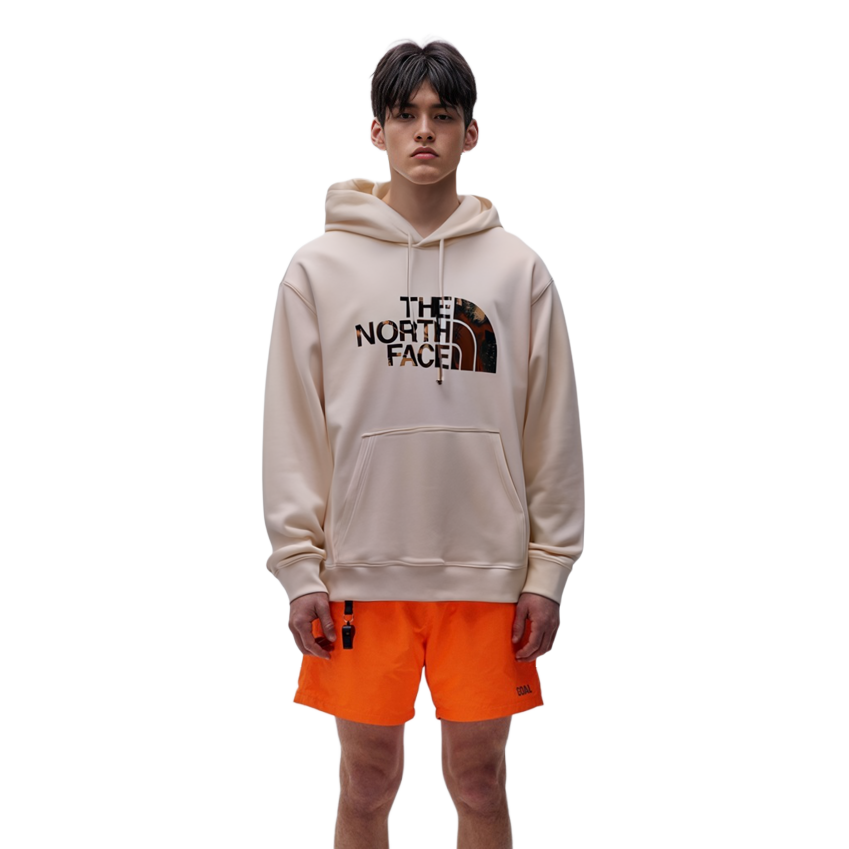 TNF Logo Print Breathable Hoodie Unisex Off-White NF0A86PV-N3N 圖 11