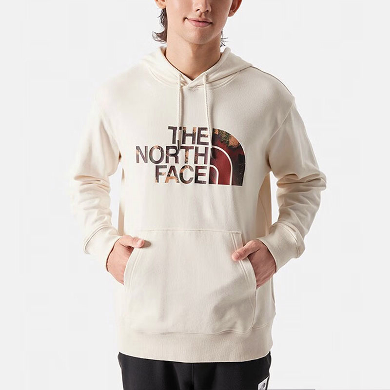 TNF Logo Print Breathable Hoodie Unisex Off-White NF0A86PV-N3N 圖 5