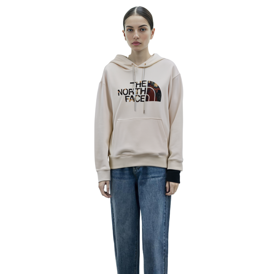 TNF Logo Print Breathable Hoodie Unisex Off-White NF0A86PV-N3N 圖 10