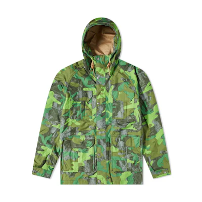 TNF Logo Print Camo Full-Zip Hoodie Jacket NF0A7QEQ-52H